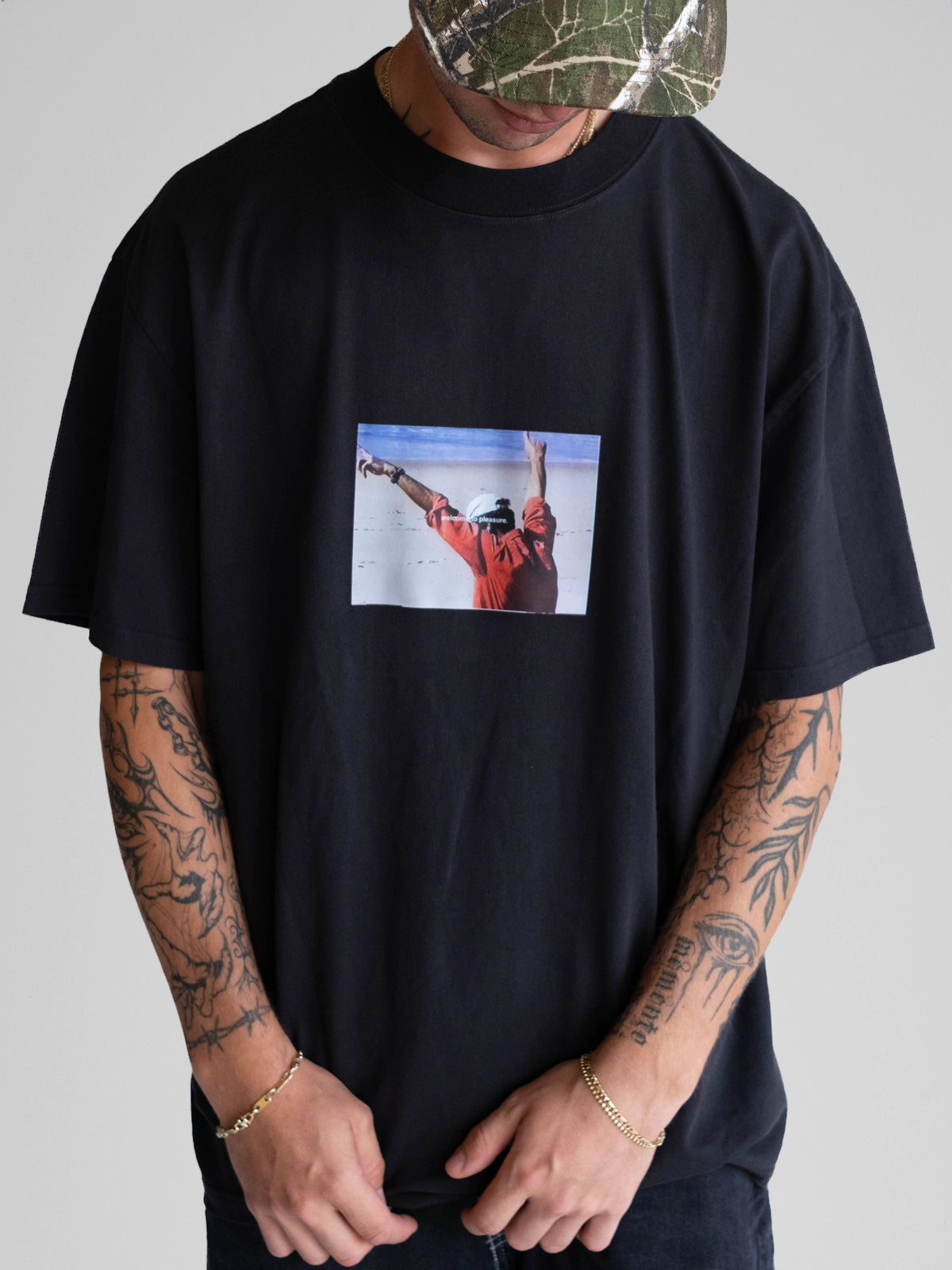 Erich Tee Faded Black