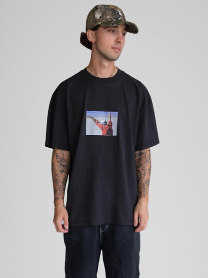 Erich Tee Faded Black